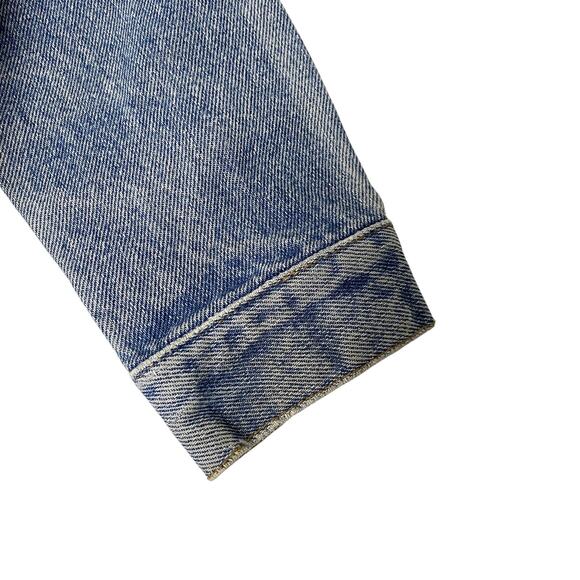Vintage Jeanjer Kids Size 6 Blue Denim Button Up Jacket - Picture 5 of 10